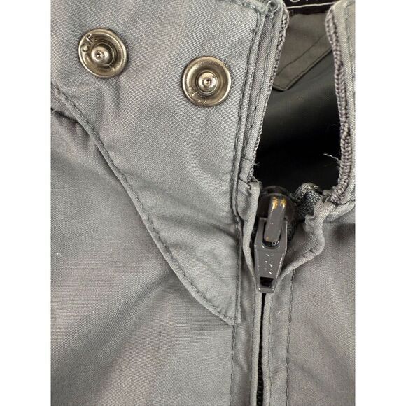 Vintage Members Only Jacket 4X Gray Zip Up Classic Style Sopranos - Picture 9 of 10